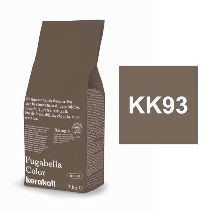 Kerakoll FUGABELLA COLOR stucco resina cemento piastrelle mosaici marmi 3 KG Kerakoll FUGABELLA COLOR stucco resina cemento piastrelle mosaici marmi 3 KG