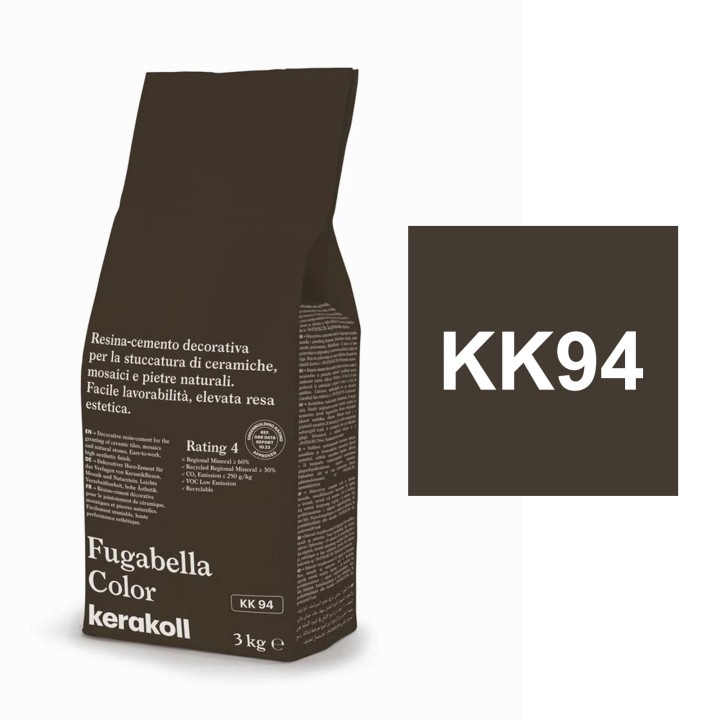 Kerakoll FUGABELLA COLOR stucco resina cemento piastrelle mosaici marmi 3 KG Kerakoll FUGABELLA COLOR stucco resina cemento piastrelle mosaici marmi 3 KG