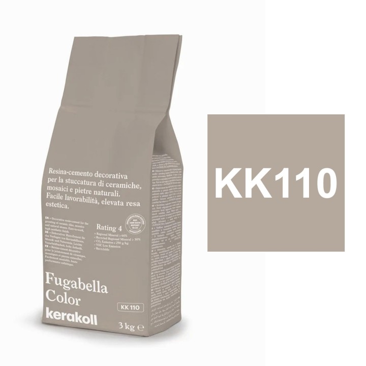 Kerakoll FUGABELLA COLOR stucco resina cemento piastrelle mosaici marmi 3 KG Kerakoll FUGABELLA COLOR stucco resina cemento piastrelle mosaici marmi 3 KG
