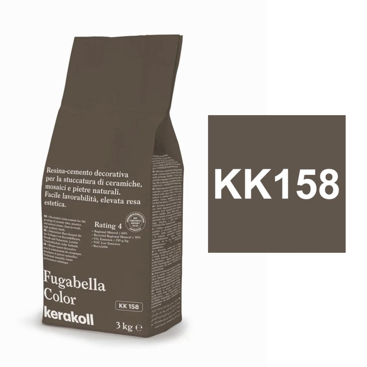 Kerakoll FUGABELLA COLOR stucco resina cemento piastrelle mosaici marmi 3 KG Kerakoll FUGABELLA COLOR stucco resina cemento piastrelle mosaici marmi 3 KG