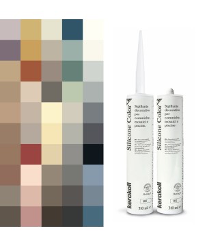 Kerakoll SILICONE COLOR sigillante decorativo piastrelle e mosaici 310 ML