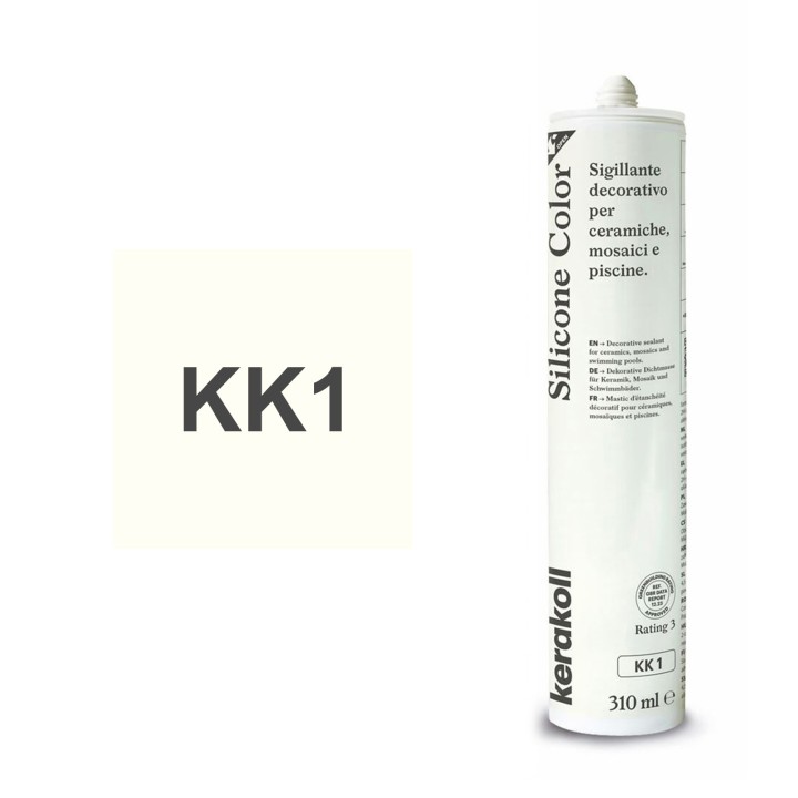 Kerakoll SILICONE COLOR sigillante decorativo piastrelle e mosaici 310 ML Kerakoll SILICONE COLOR sigillante decorativo piastrelle e mosaici 310 ML