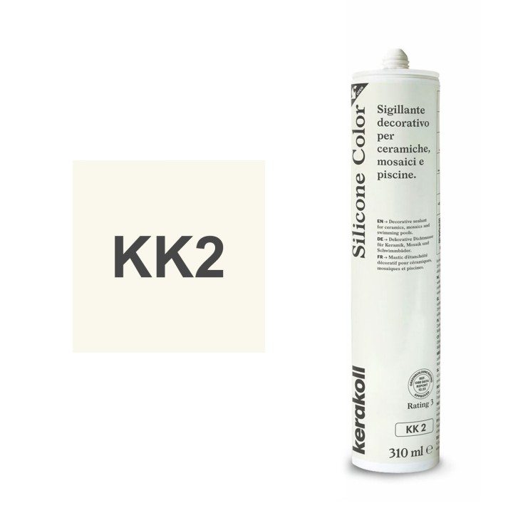 Kerakoll SILICONE COLOR sigillante decorativo piastrelle e mosaici 310 ML Kerakoll SILICONE COLOR sigillante decorativo piastrelle e mosaici 310 ML