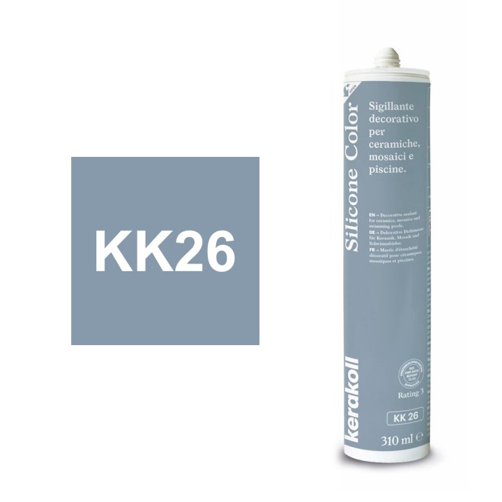 Kerakoll SILICONE COLOR sigillante decorativo piastrelle e mosaici 310 ML Kerakoll SILICONE COLOR sigillante decorativo piastrelle e mosaici 310 ML