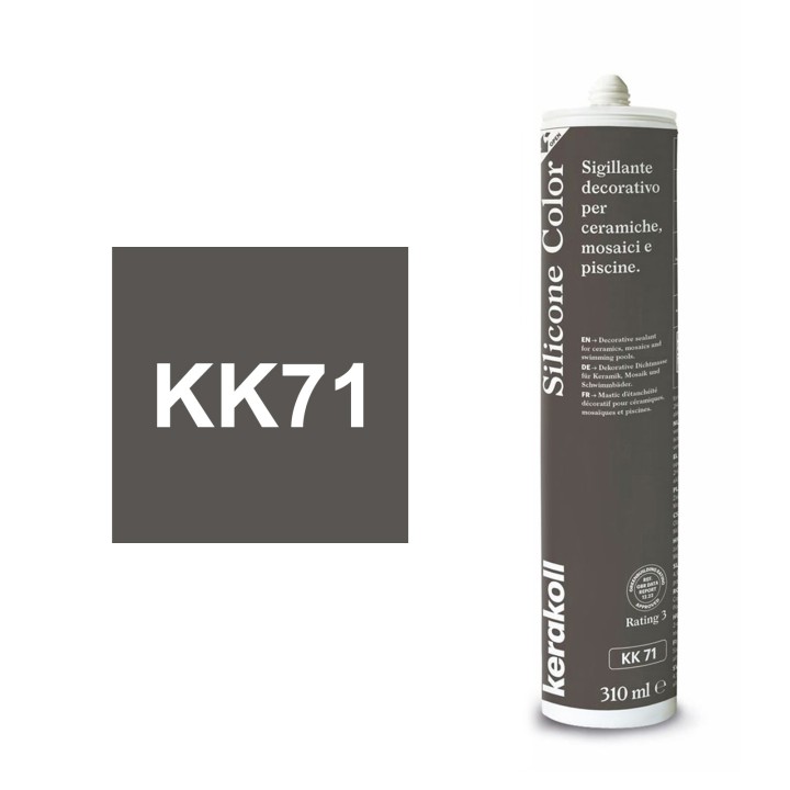 Kerakoll SILICONE COLOR sigillante decorativo piastrelle e mosaici 310 ML Kerakoll SILICONE COLOR sigillante decorativo piastrelle e mosaici 310 ML