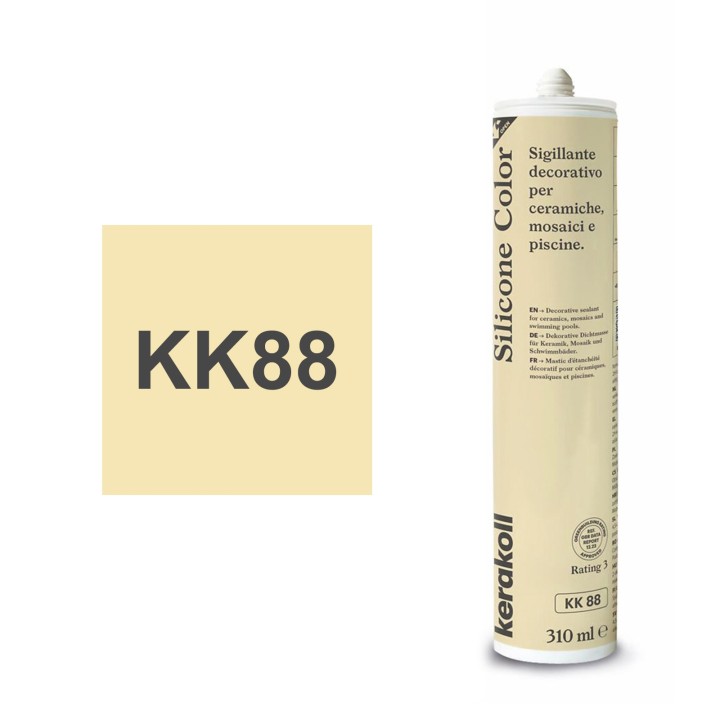 Kerakoll SILICONE COLOR sigillante decorativo piastrelle e mosaici 310 ML Kerakoll SILICONE COLOR sigillante decorativo piastrelle e mosaici 310 ML