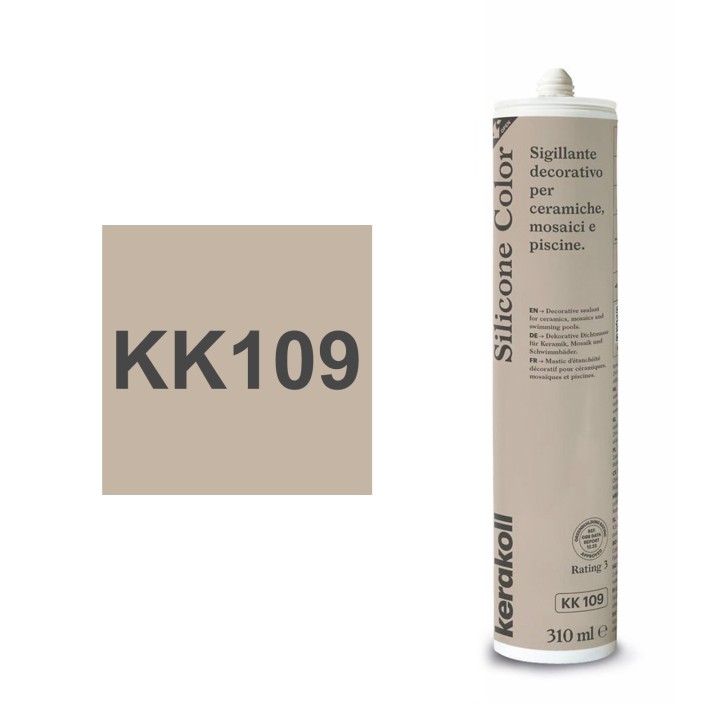 Kerakoll SILICONE COLOR sigillante decorativo piastrelle e mosaici 310 ML Kerakoll SILICONE COLOR sigillante decorativo piastrelle e mosaici 310 ML