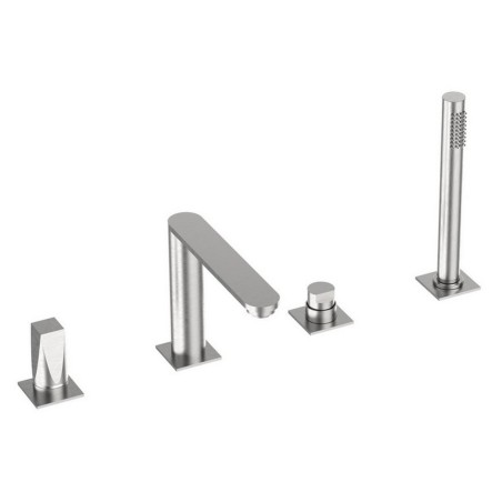 Fratelli Frattini 49029 batteria bordo vasca monocomando con bocca serie ALINE