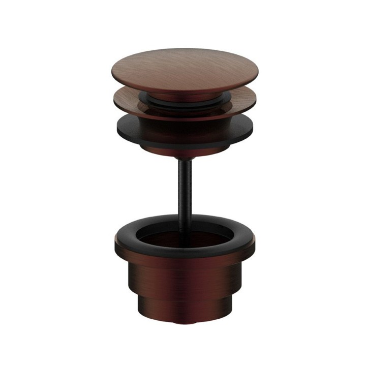 Fratelli Frattini 89686 piletta push universale regolabile h.10-75mm