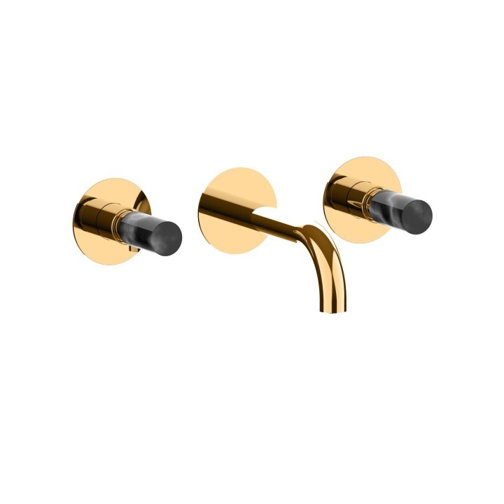 Fratelli Frattini 12036NP batteria lavabo a parete senza scarico completo serie PEPE M STYLE Fratelli Frattini 12036NP batteria lavabo a parete senza scarico completo serie PEPE M STYLE