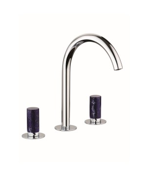 Fratelli Frattini 12068BL batteria lavabo con bocca alta fissa senza scarico serie PEPE M STYLE