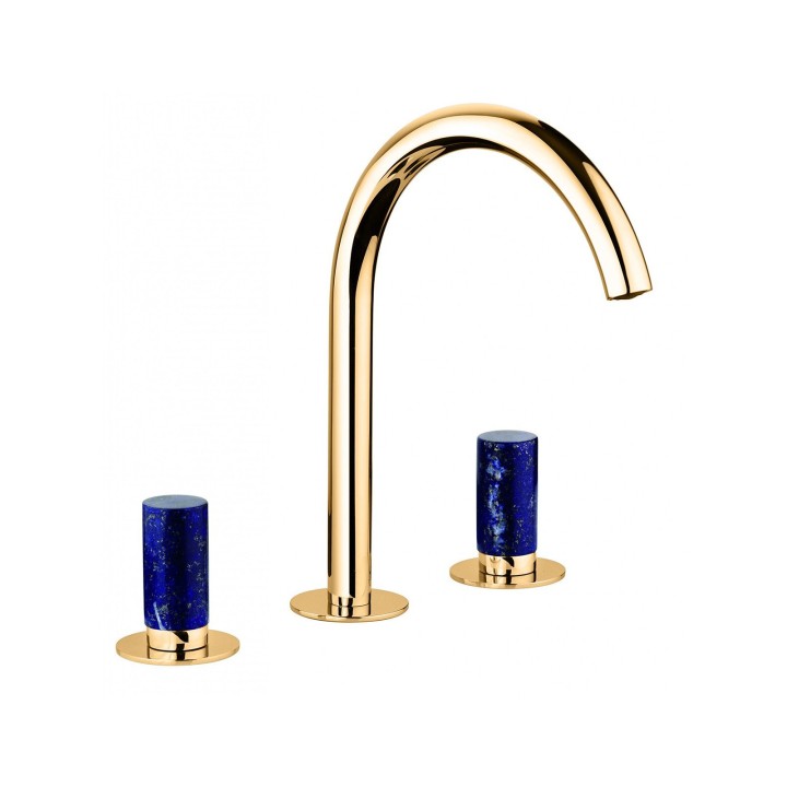 Fratelli Frattini 12068BL batteria lavabo con bocca alta fissa senza scarico serie PEPE M STYLE Fratelli Frattini 12068BL batteria lavabo con bocca alta fissa senza scarico serie PEPE M STYLE