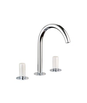 Fratelli Frattini 12068BM batteria lavabo con bocca alta fissa senza scarico serie PEPE M STYLE