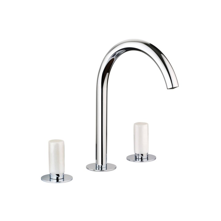 Fratelli Frattini 12068BM batteria lavabo con bocca alta fissa senza scarico serie PEPE M STYLE Fratelli Frattini 12068BM batteria lavabo con bocca alta fissa senza scarico serie PEPE M STYLE