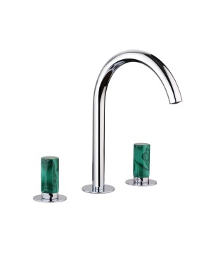 Fratelli Frattini 12068VM batteria lavabo con bocca alta fissa senza scarico serie PEPE M STYLE
