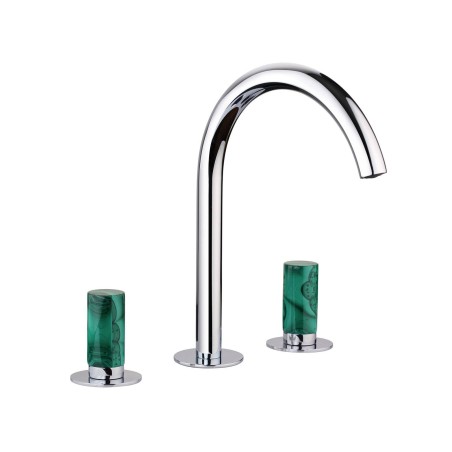 Fratelli Frattini 12068VM batteria lavabo con bocca alta fissa senza scarico serie PEPE M STYLE