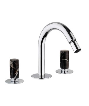 Fratelli Frattini 12104NP batteria bidet con bocca alta fissa senza scarico serie PEPE M STYLE