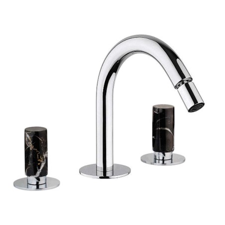 Fratelli Frattini 12104NP batteria bidet con bocca alta fissa senza scarico serie PEPE M STYLE