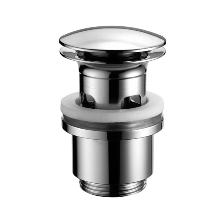 Fratelli Frattini 94087 piletta push con troppo pieno H 100 mm