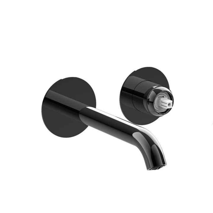 Fratelli Frattini 12539S parte esterna visibile batteria lavabo a parete senza scarico serie PEPE XLS Fratelli Frattini 12539S parte esterna visibile batteria lavabo a parete senza scarico serie PEPE XLS