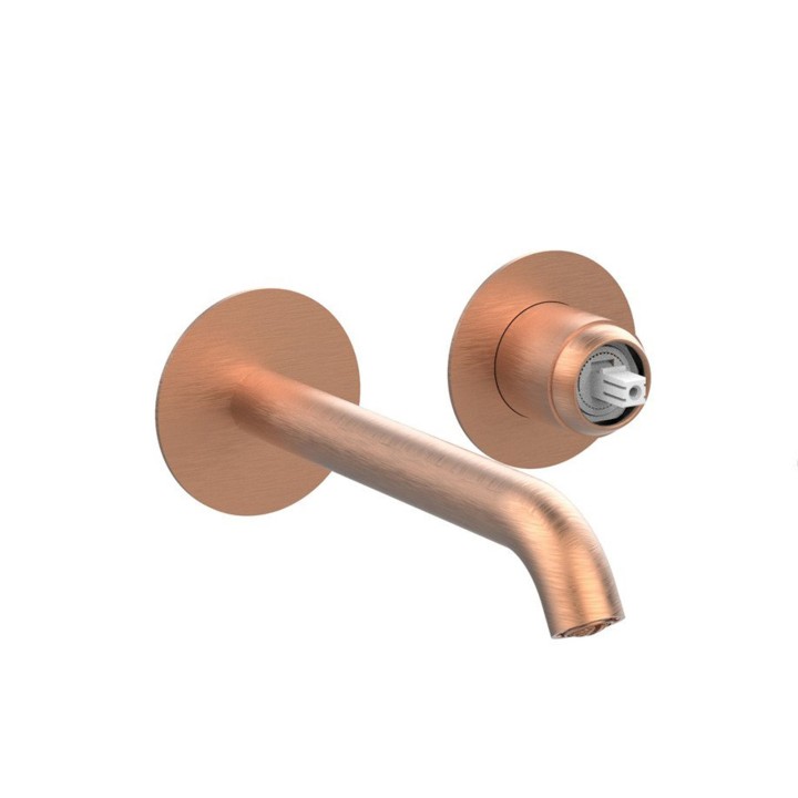 Fratelli Frattini 12539BS parte esterna visibile batteria lavabo a parete senza scarico serie PEPE XLS Fratelli Frattini 12539BS parte esterna visibile batteria lavabo a parete senza scarico serie PEPE XLS