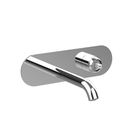 Fratelli Frattini 12532S parte esterna visibile batteria lavabo a parete senza scarico serie PEPE XLS