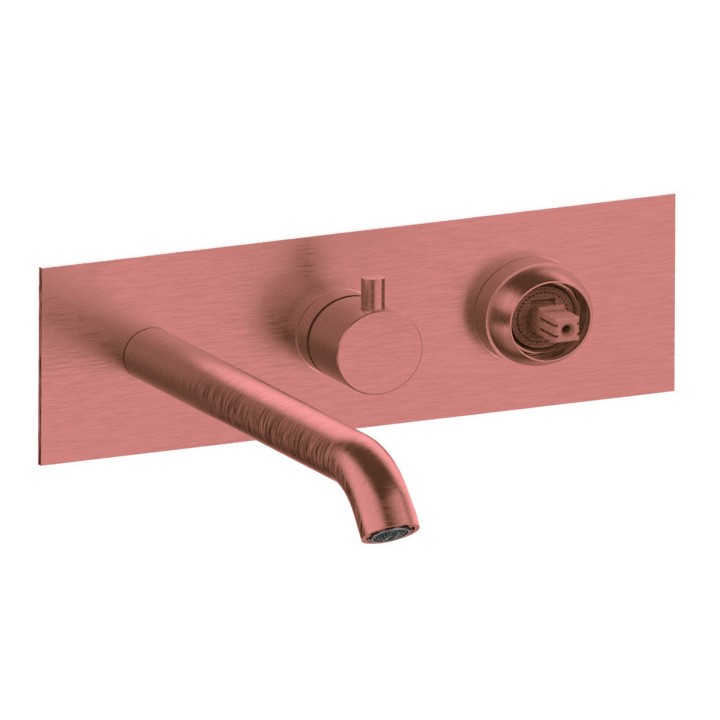Fratelli Frattini 69528SV3 parte esterna visibile monocomando vasca incasso con deviatore a dischi ceramici a 3 vie con bocca di erogazione serie PEPE XLS 316 Fratelli Frattini 69528SV3 parte esterna visibile monocomando vasca incasso con deviatore a dischi ceramici a 3 vie con bocca di erogazione serie PEPE XLS 316