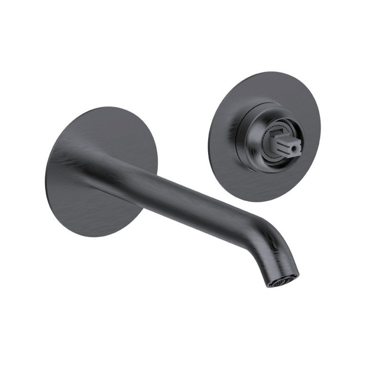 Fratelli Frattini 69537AS parte esterna visibile batteria lavabo a parete senza scarico serie PEPE XLS 316 Fratelli Frattini 69537AS parte esterna visibile batteria lavabo a parete senza scarico serie PEPE XLS 316