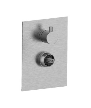 Fratelli Frattini 69541S parte esterna visibile monocomando incasso con deviatore a dischi ceramici 2 vie serie PEPE XLS 316