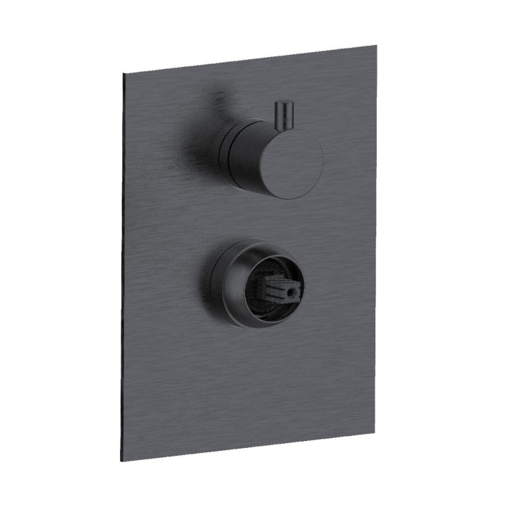 Fratelli Frattini 69541S parte esterna visibile monocomando incasso con deviatore a dischi ceramici 2 vie serie PEPE XLS 316