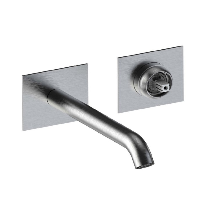 Fratelli Frattini 69547AS parte esterna visibile batteria lavabo a parete senza scarico serie PEPE XLS 316 Fratelli Frattini 69547AS parte esterna visibile batteria lavabo a parete senza scarico serie PEPE XLS 316