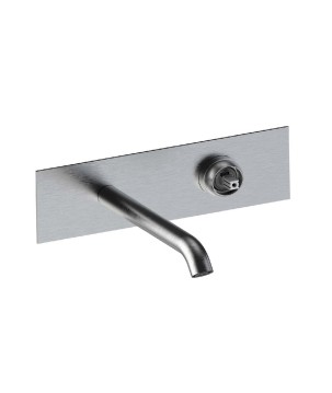 Fratelli Frattini 69548AS parte esterna visibile batteria lavabo a parete senza scarico serie PEPE XLS 316