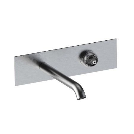 Fratelli Frattini 69548AS parte esterna visibile batteria lavabo a parete senza scarico serie PEPE XLS 316