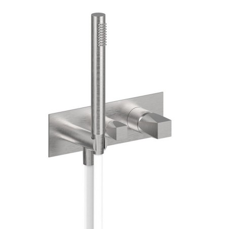 Fratelli Frattini 49529V2 monocomando incasso visibile e doccia fissa a riposo serie ALINE