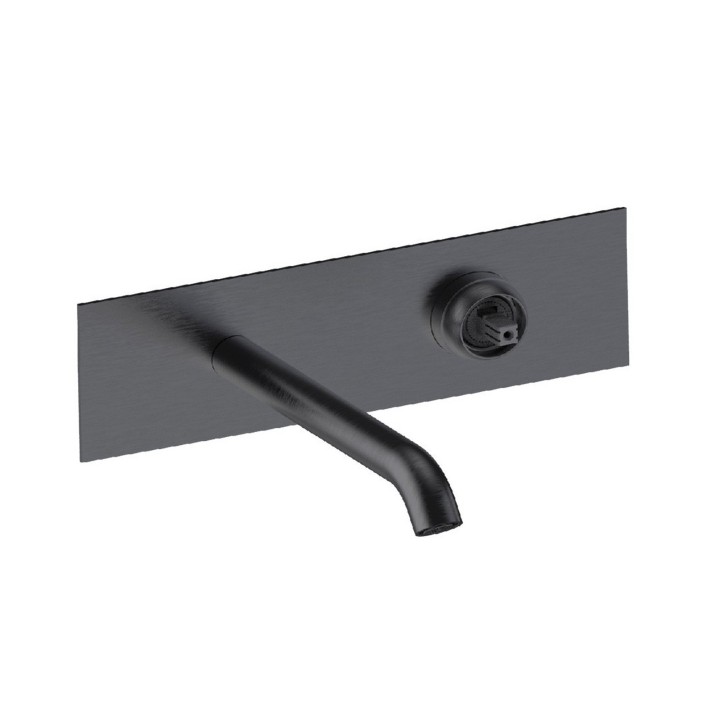 Fratelli Frattini 69548BS parte esterna visibile batteria lavabo a parete senza scarico serie PEPE XLS 316