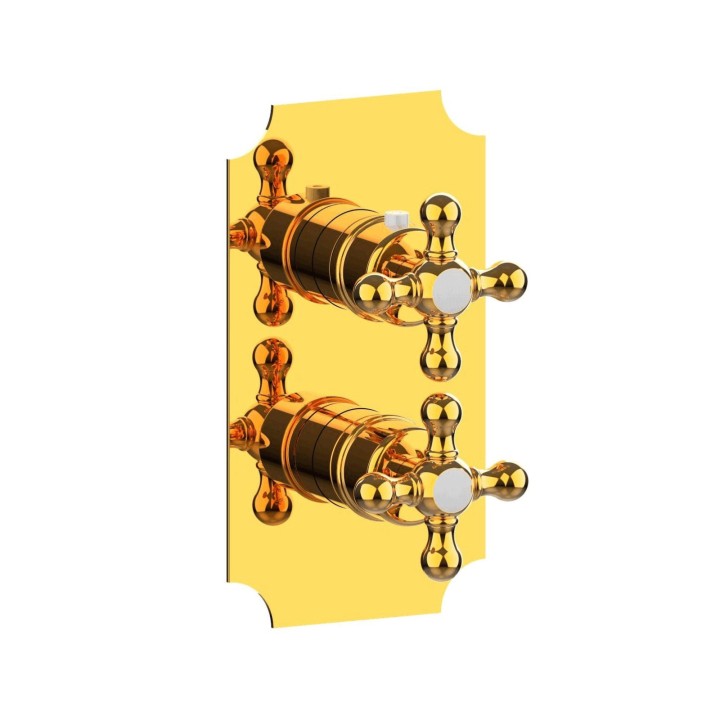 Fratelli Frattini 21712V2 parte esterna visibile miscelatore incasso doccia termostatico 2 vie Fratelli Frattini 21712V2 parte esterna visibile miscelatore incasso doccia termostatico 2 vie