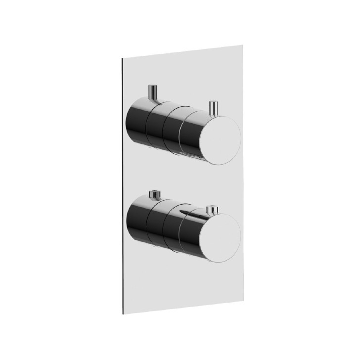 Fratelli Frattini 55712V2 Parte esterna visibile miscelatore incasso doccia termostatico 2 vie Fratelli Frattini 55712V2 Parte esterna visibile miscelatore incasso doccia termostatico 2 vie