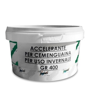 Naici ACCELERANTE di presa per sistemi Cemenguaina per uso invernale 400 GR