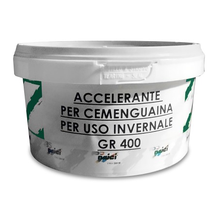 Naici ACCELERANTE di presa per sistemi Cemenguaina per uso invernale 400 GR