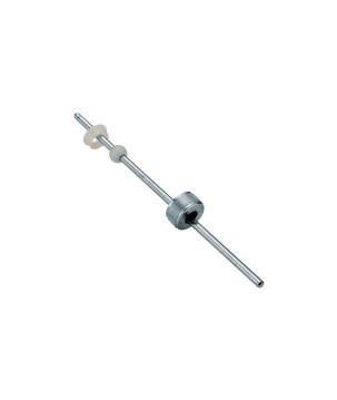 Fratelli Frattini R04003 astina orizzontale per scarico automatico con calotta e guarnizione cm 17