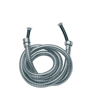 Fratelli Frattini R13013 flessibile per batteria bordo vasca doppia aggraffatura 1/2" x 3/8" cm 150