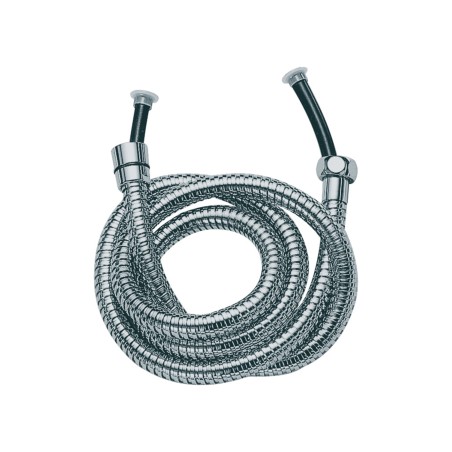 Fratelli Frattini R13013 flessibile per batteria bordo vasca doppia aggraffatura 1/2" x 3/8" cm 150