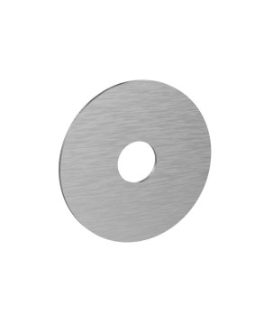 Fratelli Frattini R07037 piastra in acciaio inox per bocca lavabo a parete