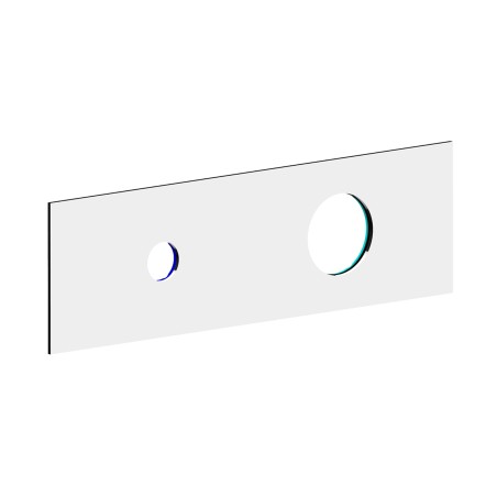 Fratelli Frattini R19011 piastra per batteria lavabo a parete