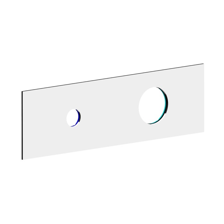 Fratelli Frattini R19011 piastra per batteria lavabo a parete Fratelli Frattini R19011 piastra per batteria lavabo a parete