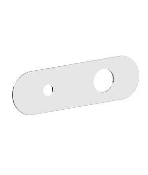 Fratelli Frattini R19015 piastra per batteria lavabo a parete