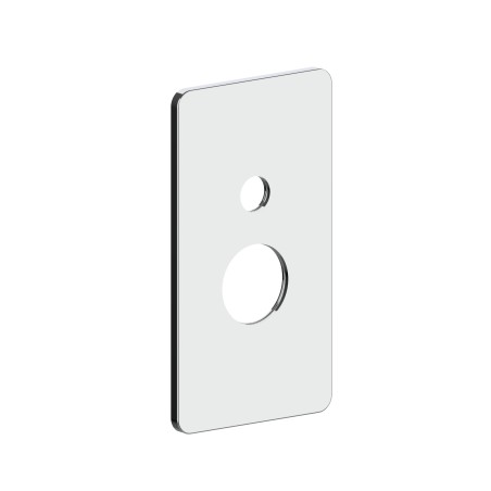 Fratelli Frattini R19072 piastra in ABS per incasso doccia con deviatore