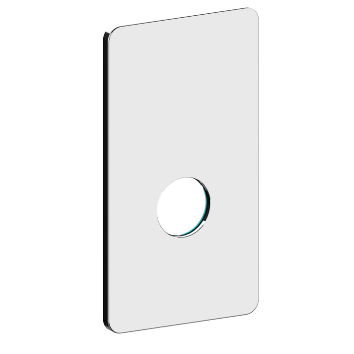 Fratelli Frattini R19080 piastra in ABS per incasso 1 via
