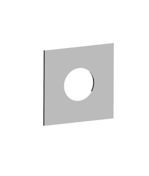 Fratelli Frattini R19094 piastra in ottone 75x75 mm