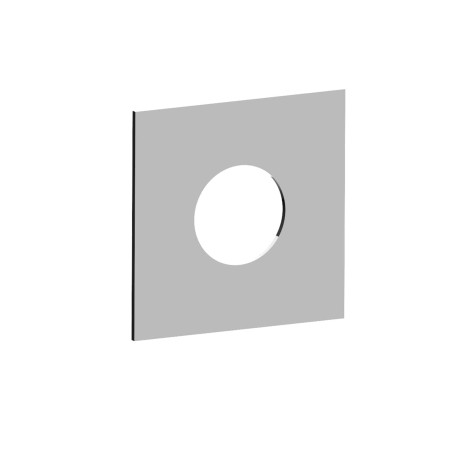 Fratelli Frattini R19094 piastra in ottone 75x75 mm